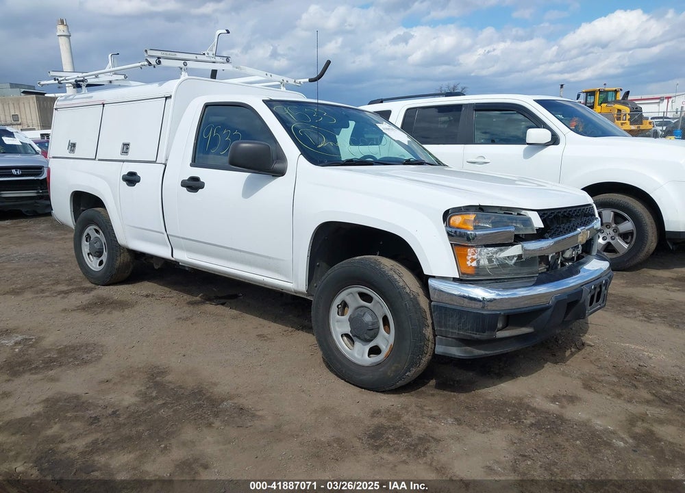2012 CHEVROLET COLORADO WORK TRUCK VIN: 1GBGSBFE1C8132623