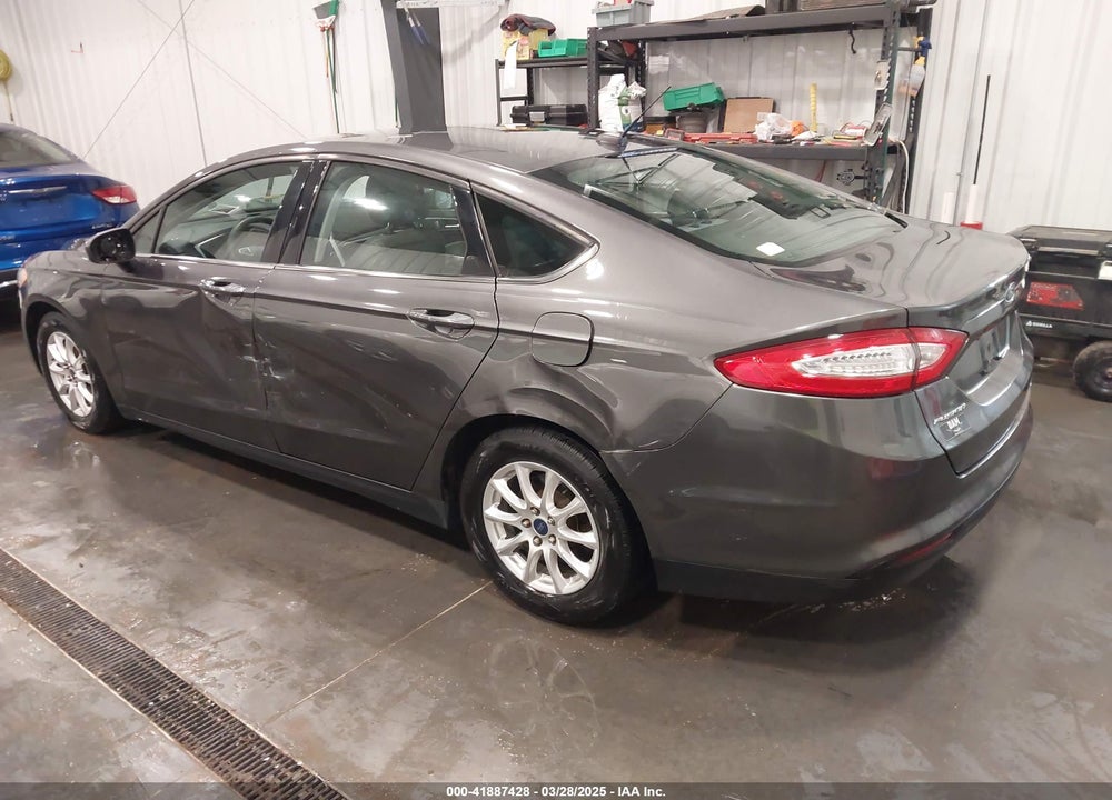 2016 FORD FUSION S VIN: 3FA6P0G79GR221363