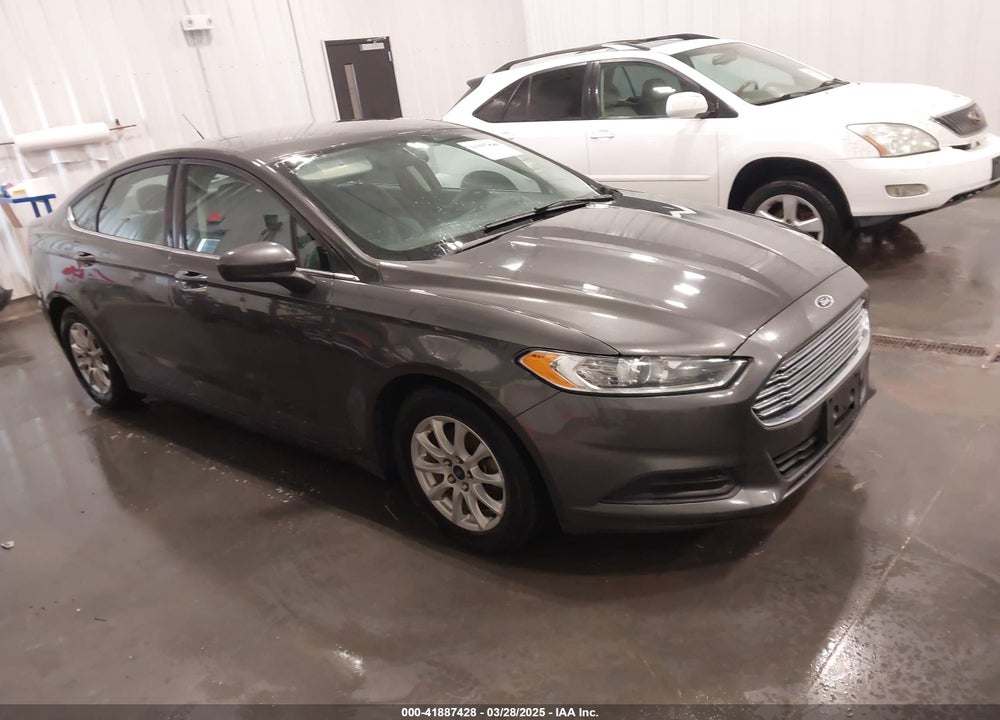 2016 FORD FUSION S VIN: 3FA6P0G79GR221363