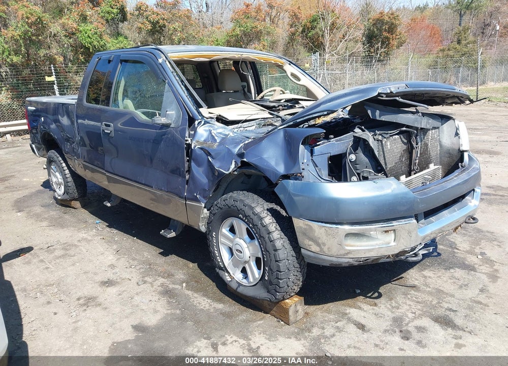 2004 FORD F-150 VIN: 1FTPX14544NC27786