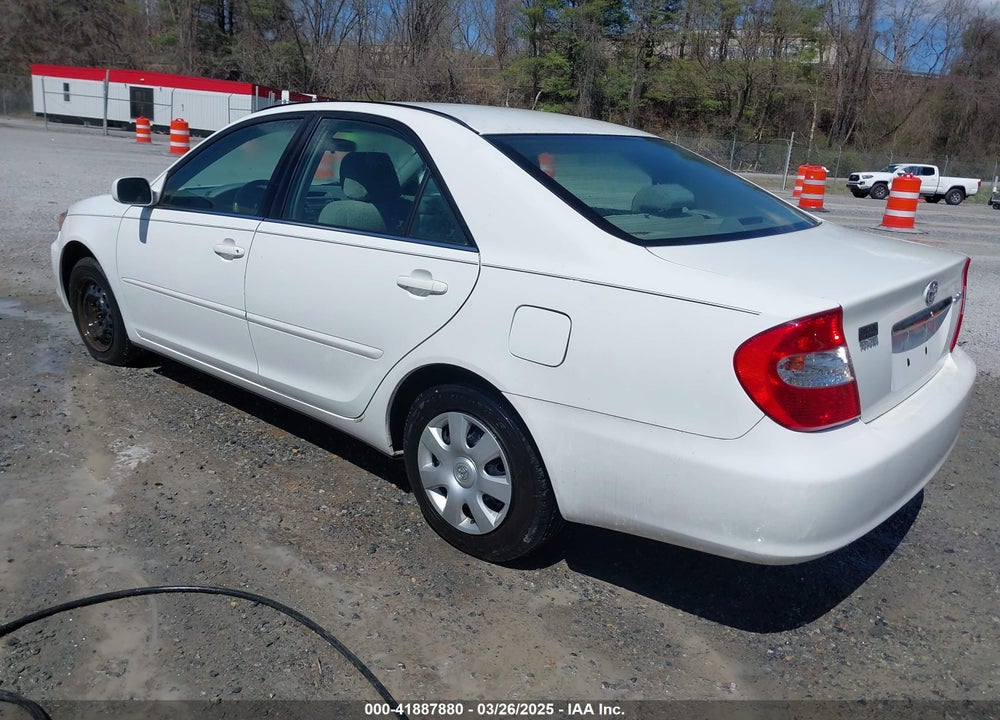 2004 TOYOTA CAMRY LE VIN: 4T1BE32K84U363179