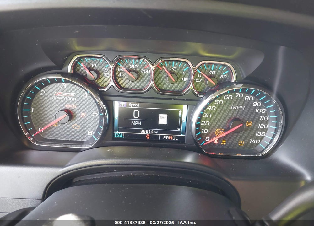 2017 CHEVROLET SILVERADO 1500 2LZ VIN: 3GCUKSEJ4HG160415