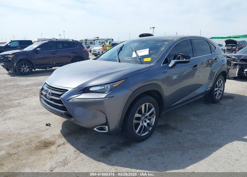 2015 LEXUS NX 300H VIN: JTJYWRBZ7F2002355
