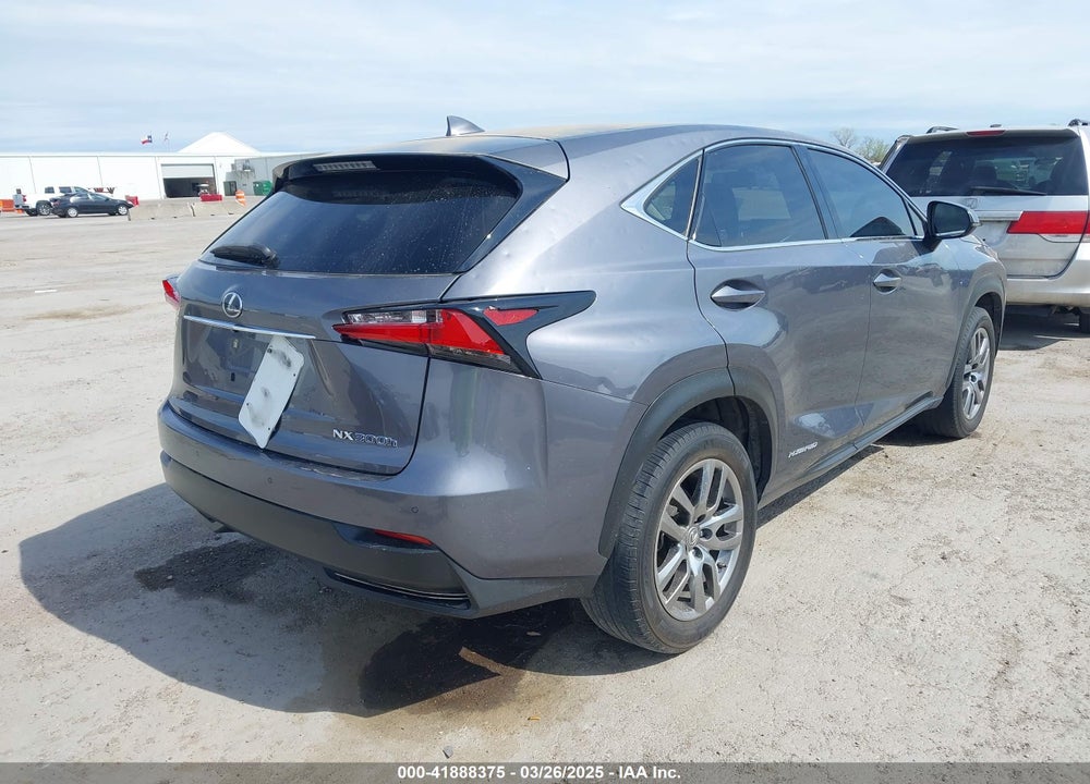 2015 LEXUS NX 300H VIN: JTJYWRBZ7F2002355