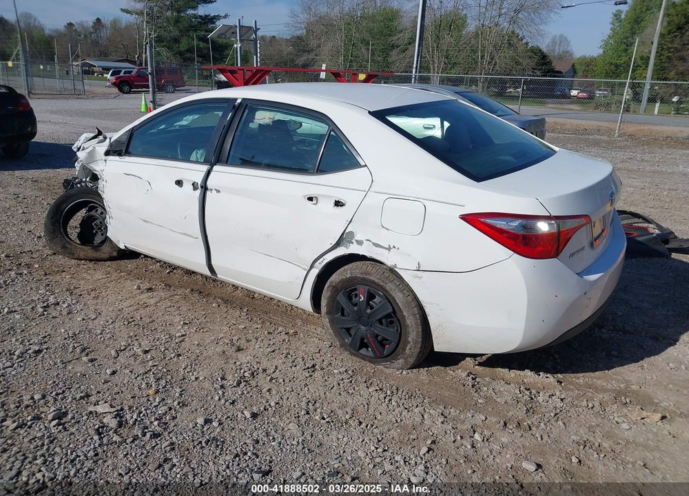 2015 TOYOTA COROLLA VIN: 2T1BURHE8FC312082