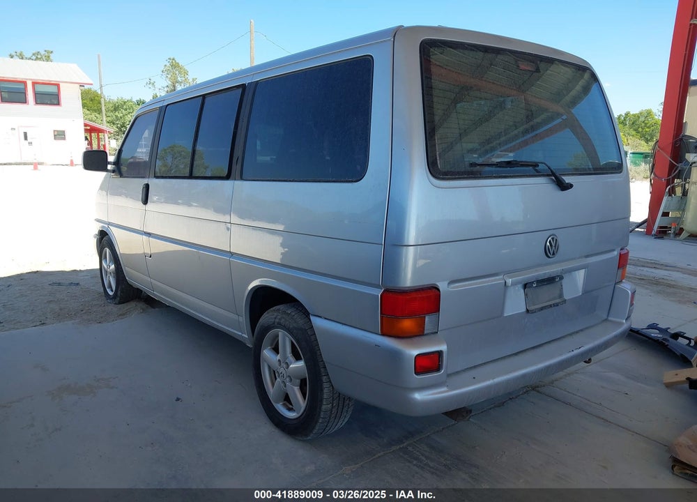 2003 VOLKSWAGEN EUROVAN GLS VIN: WV2KB47073H042334