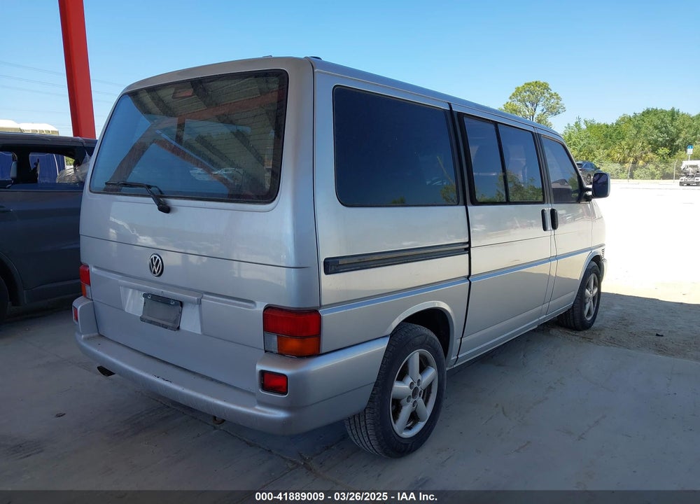 2003 VOLKSWAGEN EUROVAN GLS VIN: WV2KB47073H042334