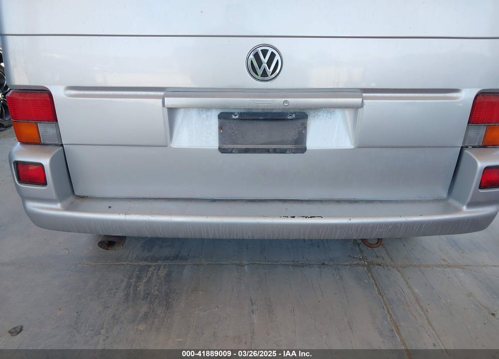 2003 VOLKSWAGEN EUROVAN GLS VIN: WV2KB47073H042334