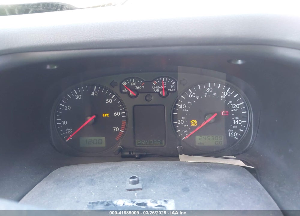 2003 VOLKSWAGEN EUROVAN GLS VIN: WV2KB47073H042334
