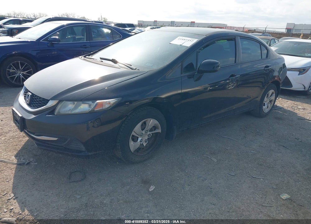 2013 HONDA CIVIC VIN: 2HGFB2F5XDH579116
