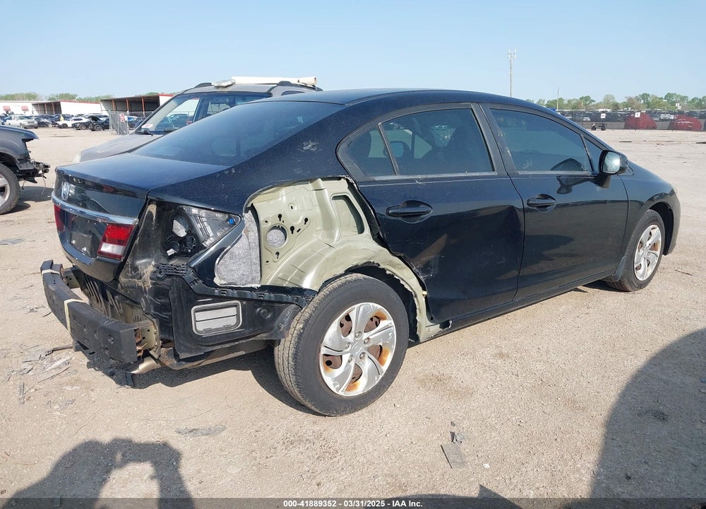2013 HONDA CIVIC VIN: 2HGFB2F5XDH579116