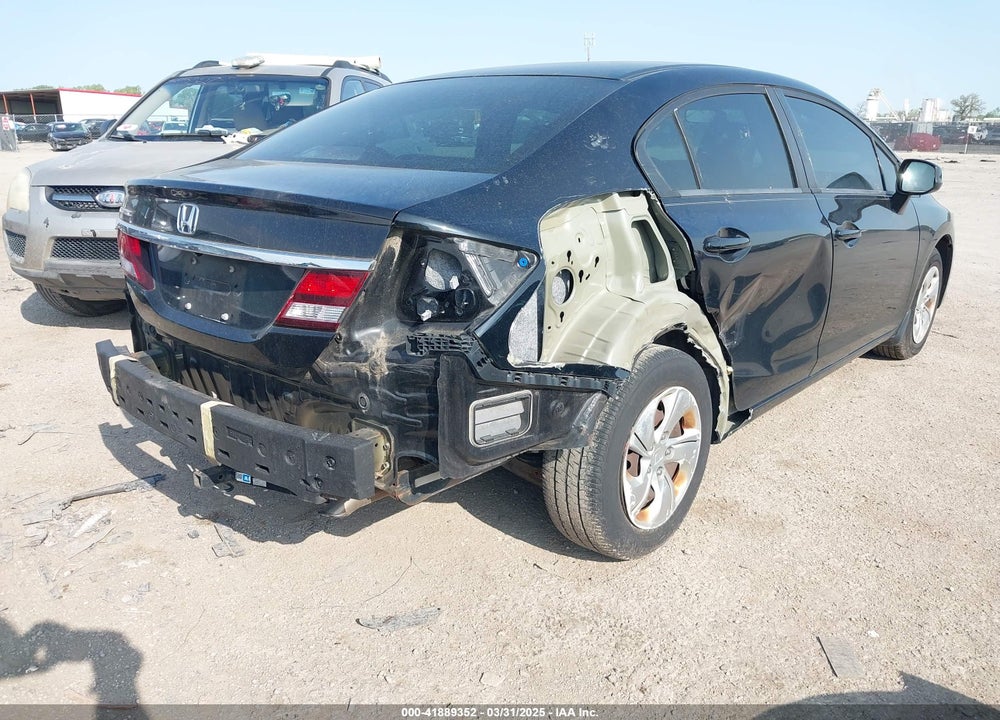 2013 HONDA CIVIC VIN: 2HGFB2F5XDH579116