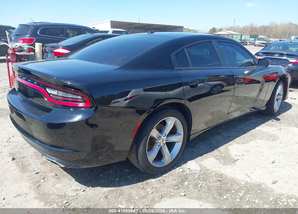 2019 DODGE CHARGER SXT RWD VIN: 2C3CDXBG4KH664728
