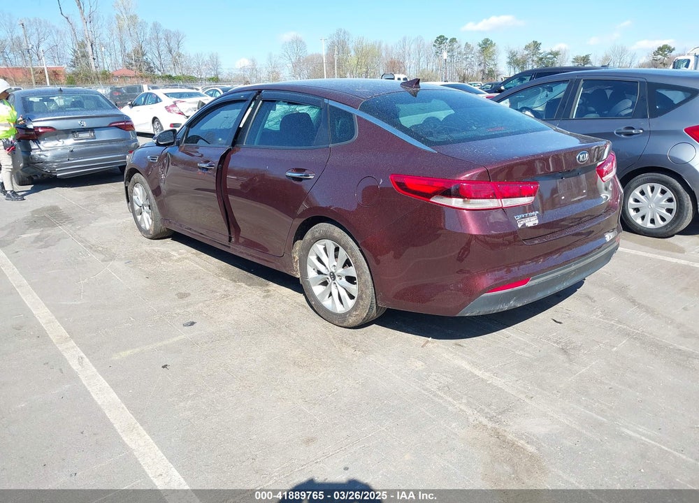 2017 KIA OPTIMA LX VIN: 5XXGT4L32HG128074