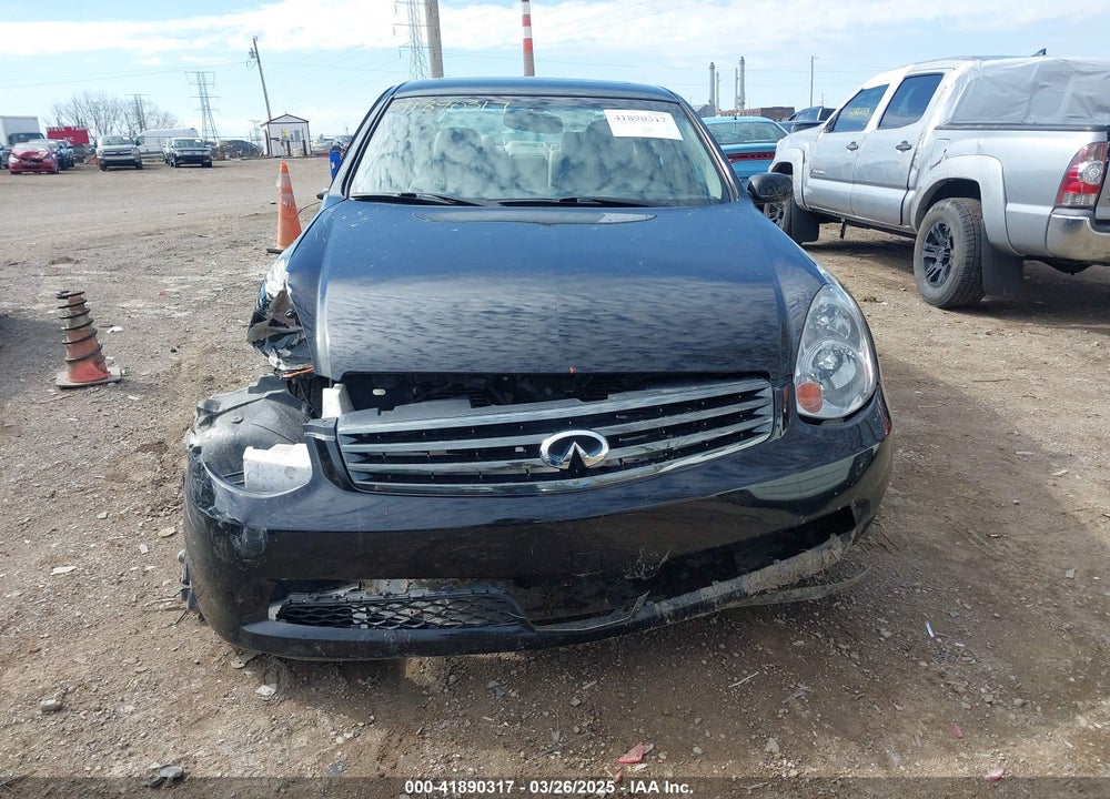 2006 INFINITI G35X VIN: JNKCV51F36M612353