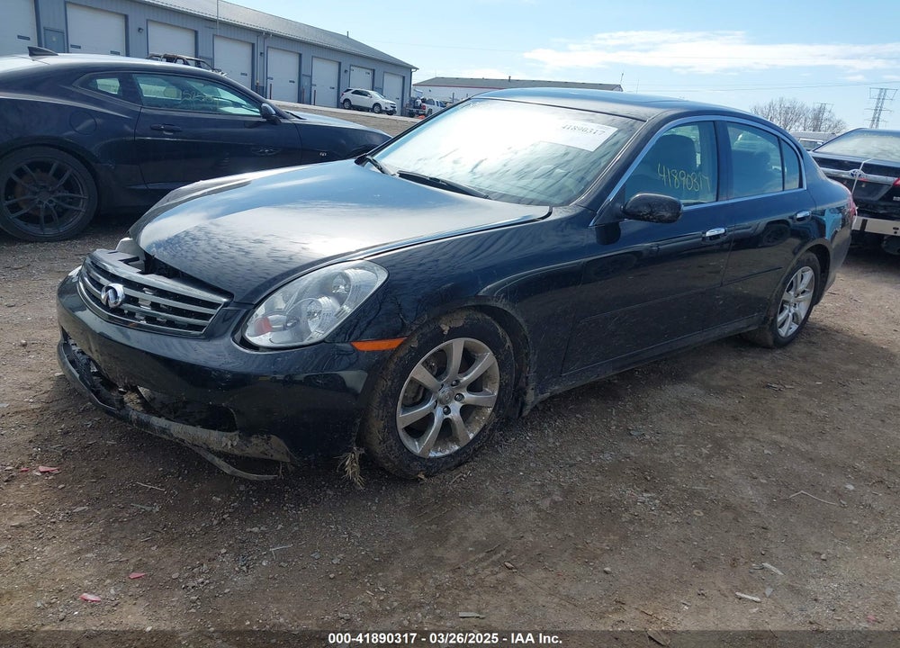 2006 INFINITI G35X VIN: JNKCV51F36M612353