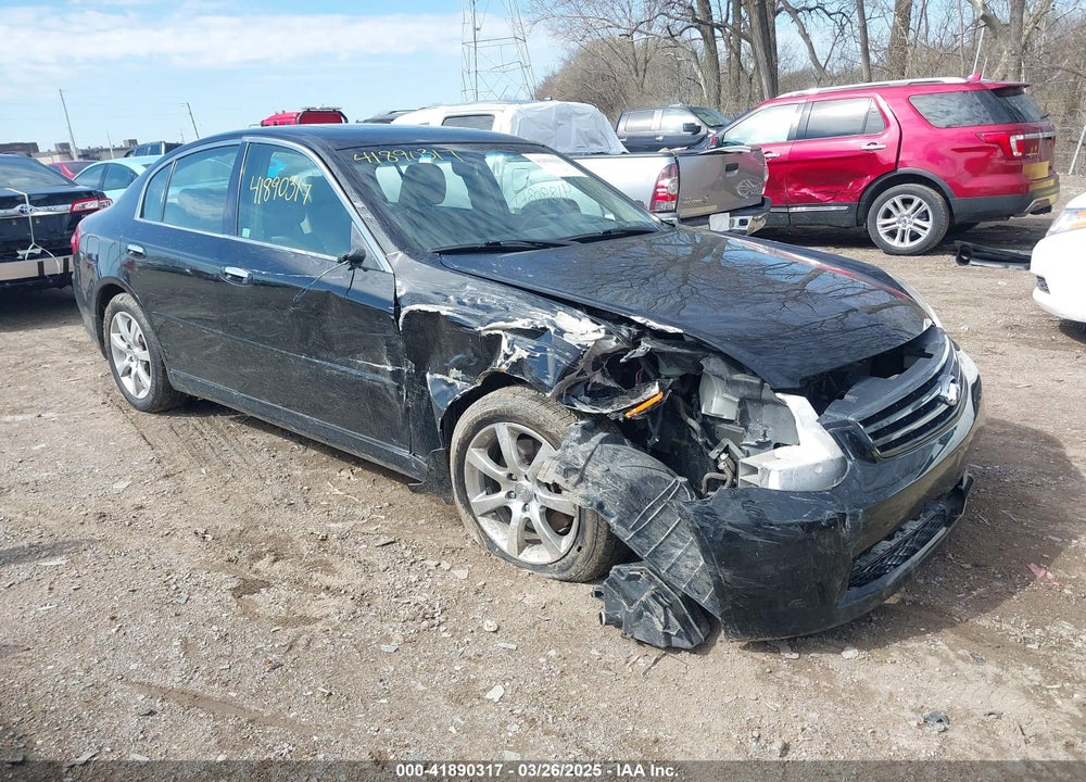 2006 INFINITI G35X VIN: JNKCV51F36M612353