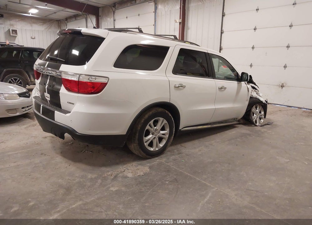 2013 DODGE DURANGO VIN: 1C4RDJDG5DC670415