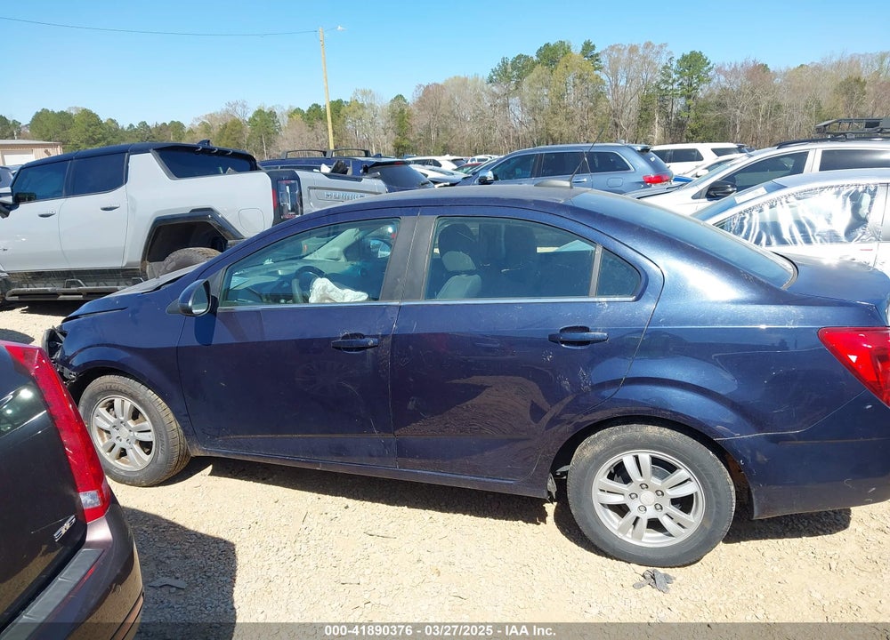 2016 CHEVROLET SONIC VIN: 1G1JC5SH8G4157766