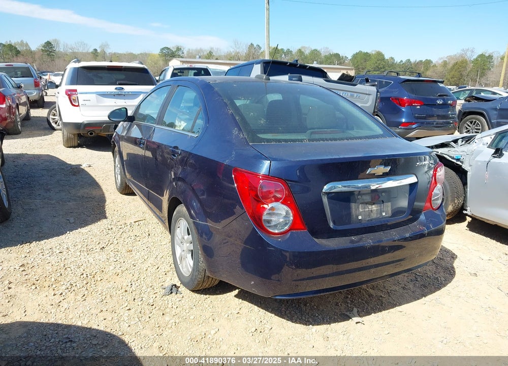 2016 CHEVROLET SONIC VIN: 1G1JC5SH8G4157766