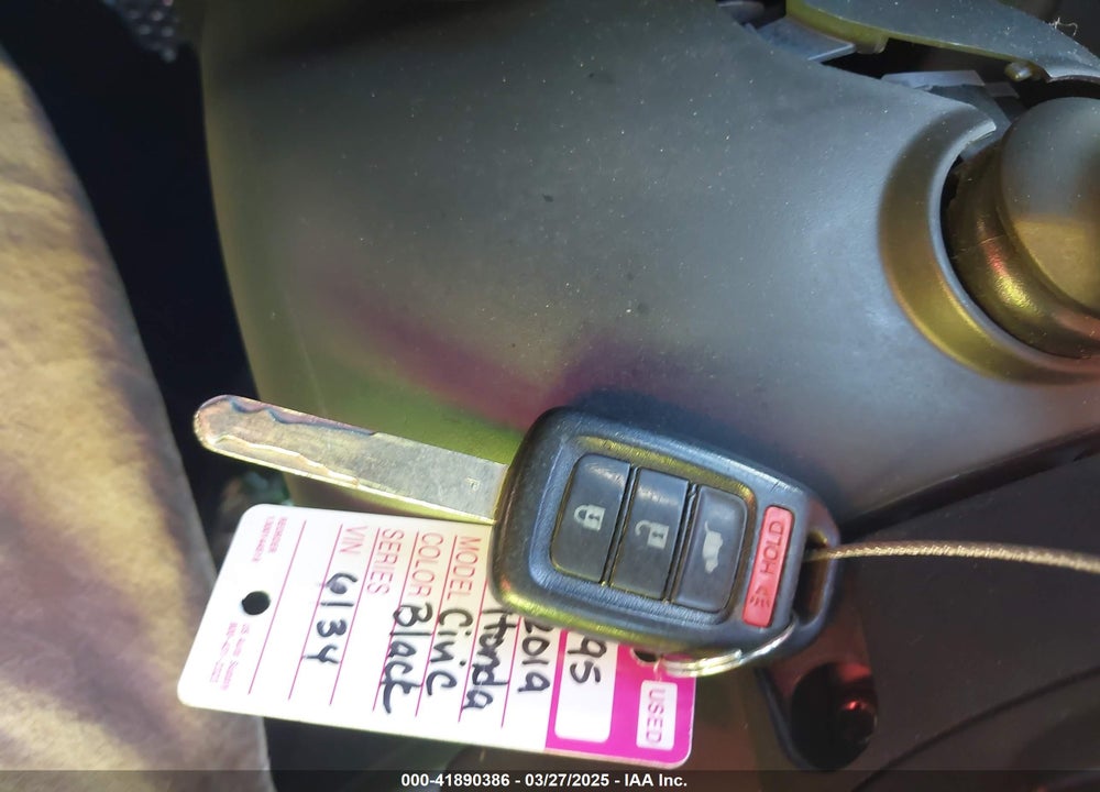 2019 HONDA CIVIC VIN: SHHFK7H47KU416134