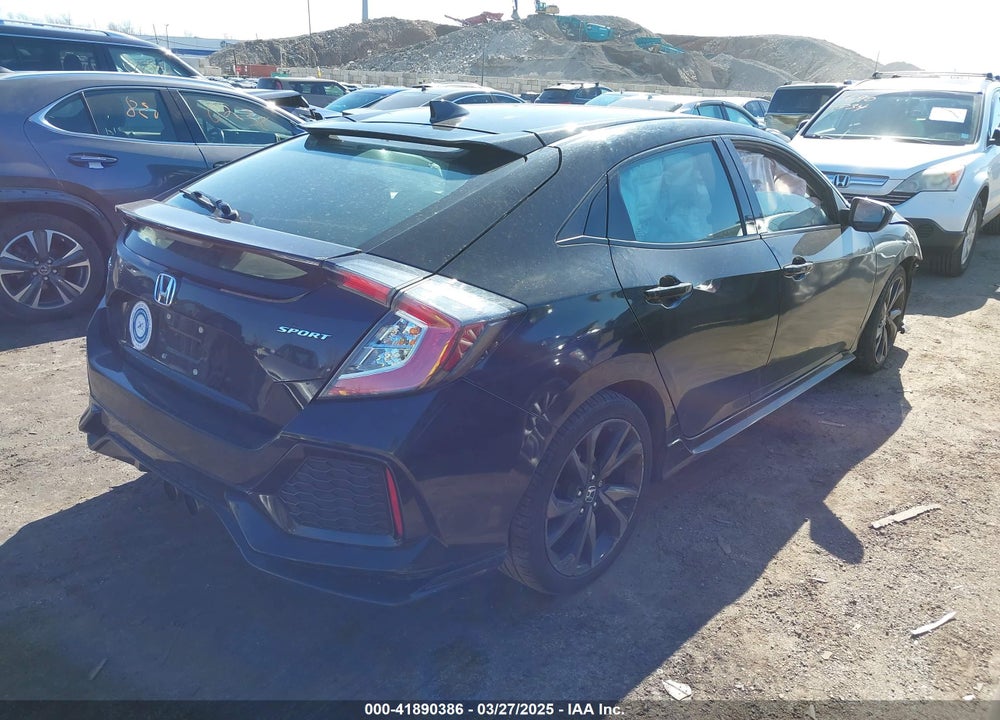 2019 HONDA CIVIC VIN: SHHFK7H47KU416134