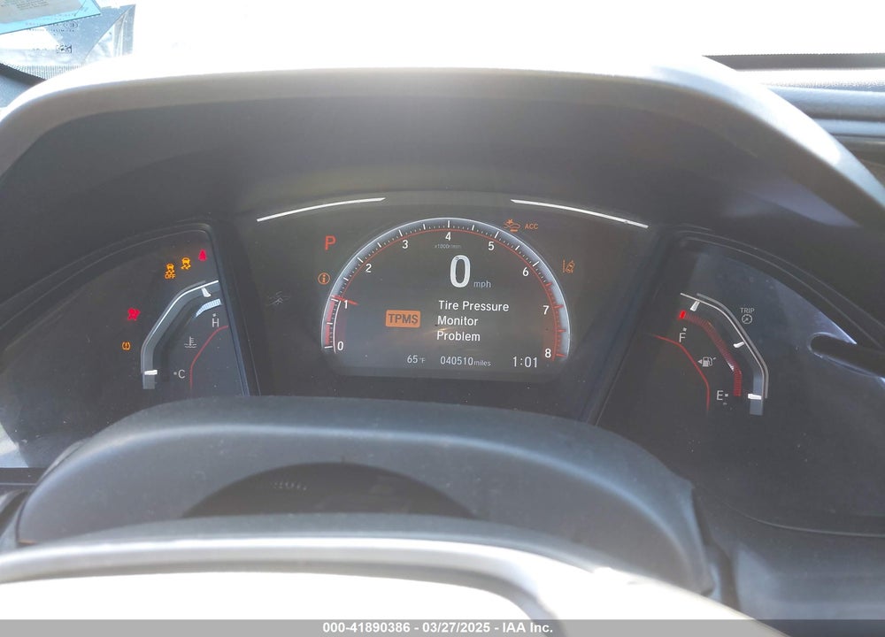 2019 HONDA CIVIC VIN: SHHFK7H47KU416134