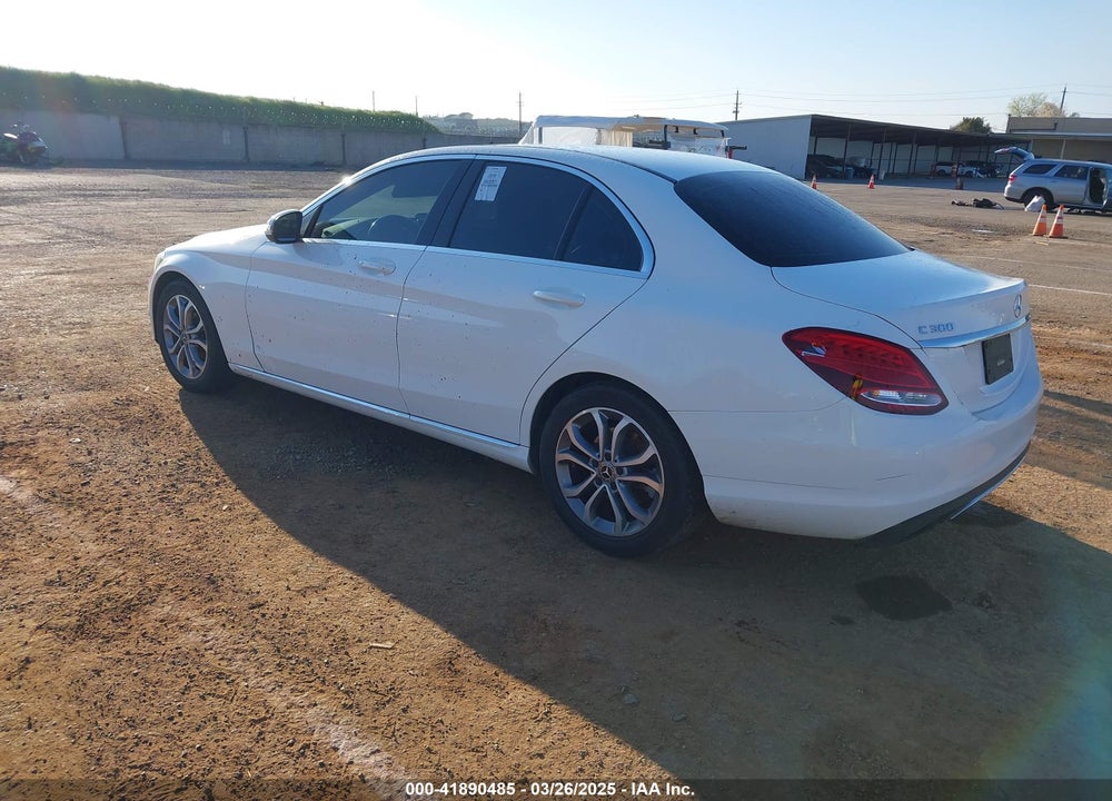 2018 MERCEDES-BENZ C 300 VIN: 55SWF4JB0JU253076