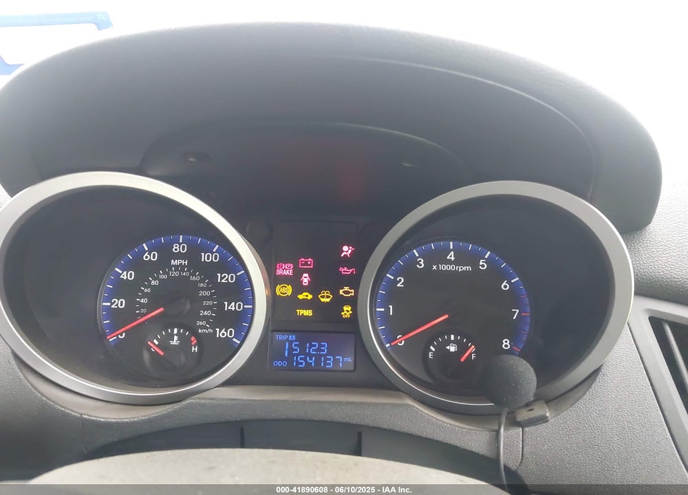 2010 HYUNDAI GENESIS VIN: KMHHT6KD1AU007817