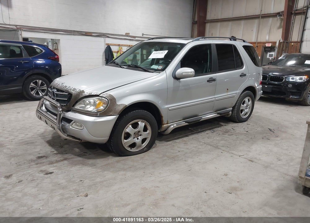 2002 MERCEDES-BENZ ML 320 VIN: 4JGAB54E42A343467