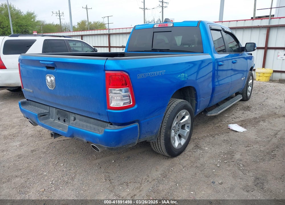 2021 RAM 1500 BIG HORN 4X2 6'4 BOX VIN: 1C6RREBTXMN769476