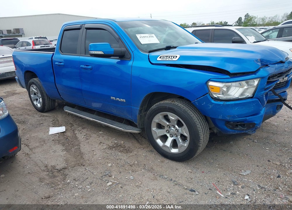 2021 RAM 1500 BIG HORN 4X2 6'4 BOX VIN: 1C6RREBTXMN769476