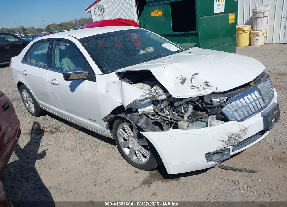 2007 LINCOLN MKZ VIN: 3LNHM28T87R630629