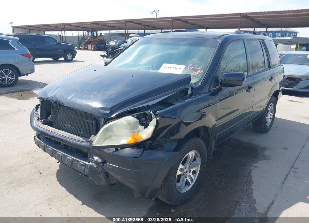 2004 HONDA PILOT EX-L VIN: 2HKYF18564H593234