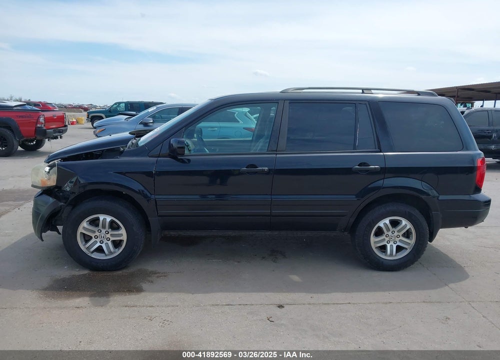 2004 HONDA PILOT EX-L VIN: 2HKYF18564H593234
