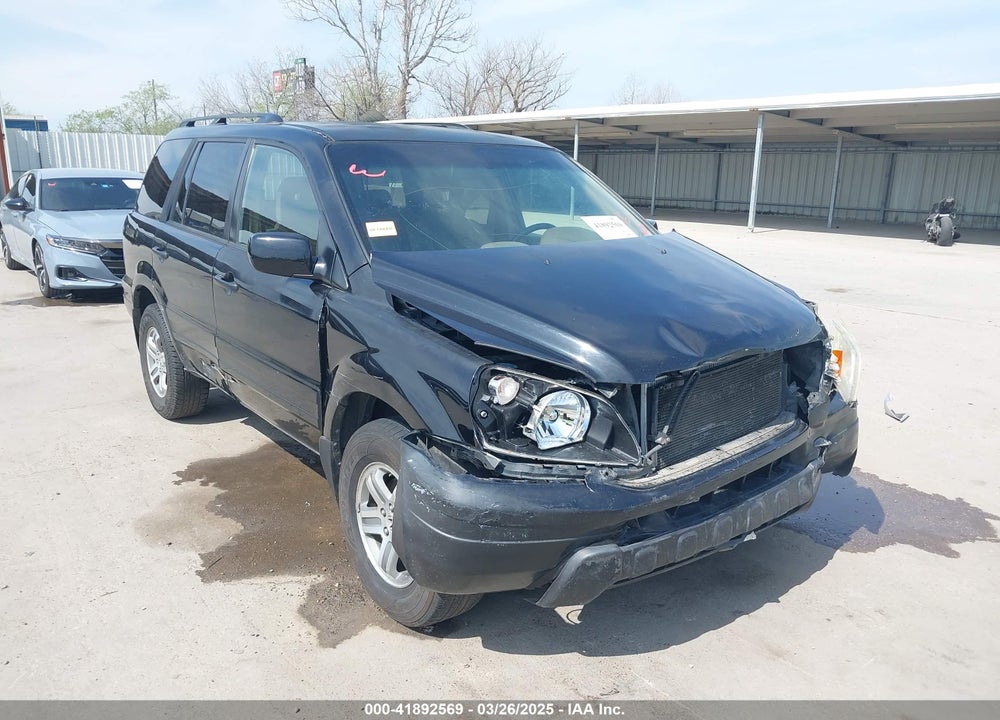 2004 HONDA PILOT EX-L VIN: 2HKYF18564H593234