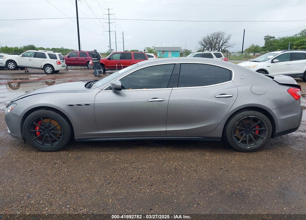 2017 MASERATI GHIBLI VIN: ZAM57RSS9H1217049