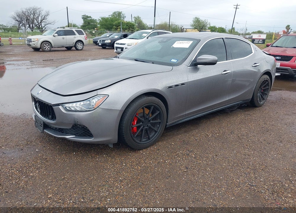 2017 MASERATI GHIBLI VIN: ZAM57RSS9H1217049