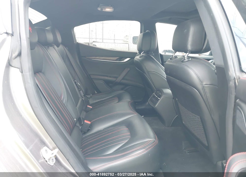 2017 MASERATI GHIBLI VIN: ZAM57RSS9H1217049