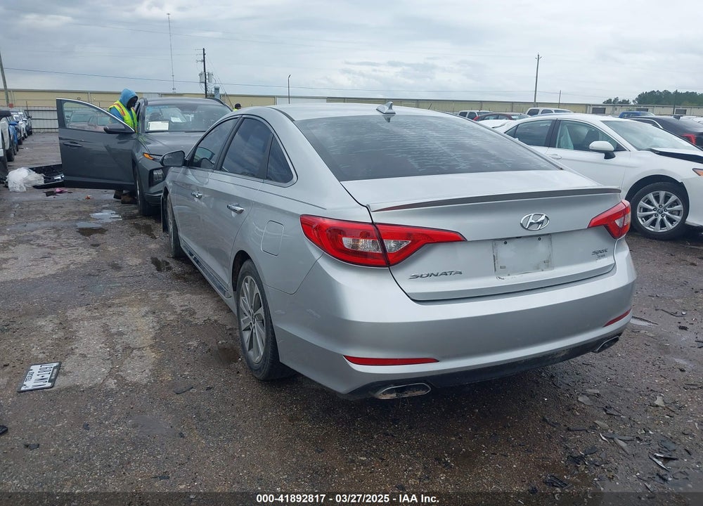 2017 HYUNDAI SONATA VIN: 5NPE34AF7HH540922