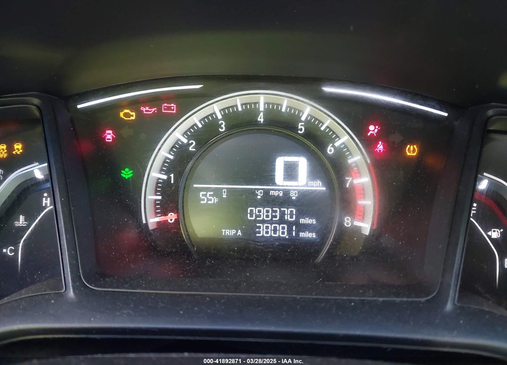 2017 HONDA CIVIC LX VIN: 19XFC2E5XHE021328