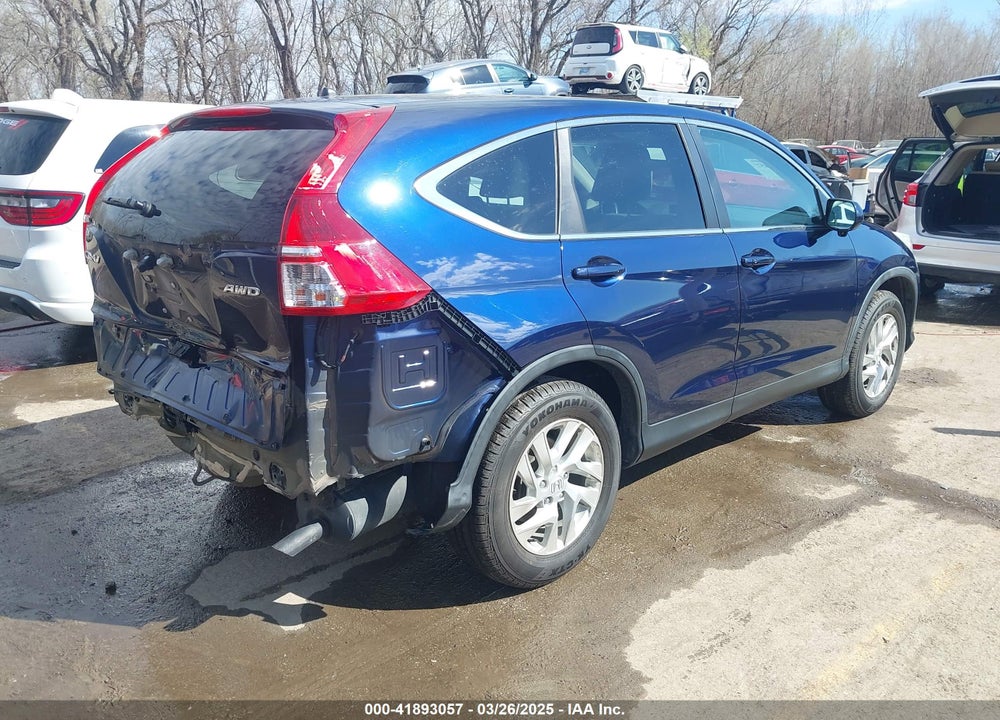 2015 HONDA CR-V EX VIN: 5J6RM4H54FL049349