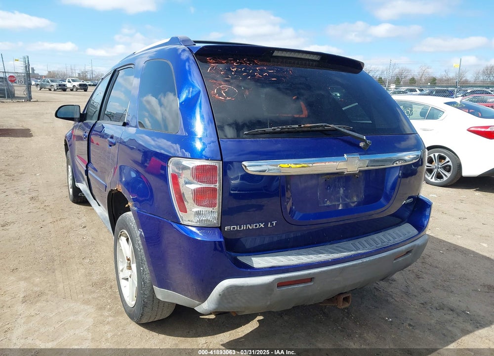 2005 CHEVROLET EQUINOX LT VIN: 2CNDL73F756055251