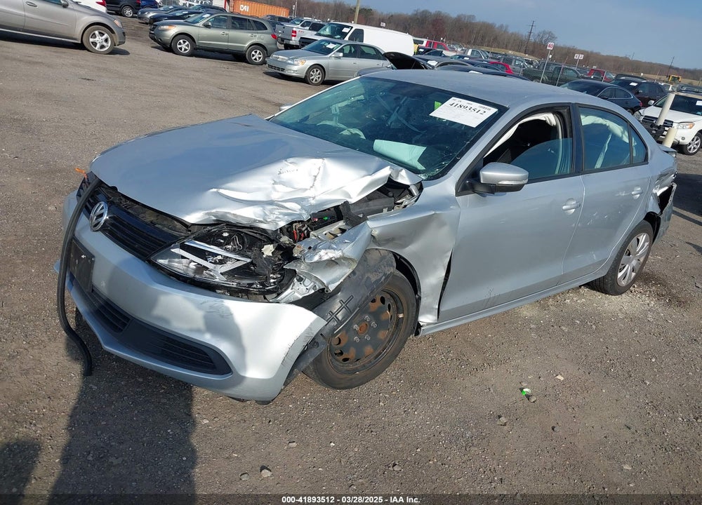 2014 VOLKSWAGEN JETTA 1.8T SE VIN: 3VWD17AJ4EM266248