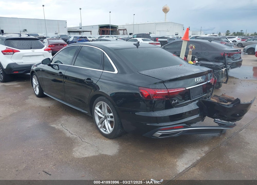 2022 AUDI A4 VIN: WAUEAAF4XNN006477