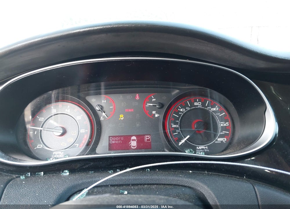 2013 DODGE DART SE VIN: 1C3CDFAAXDD141687