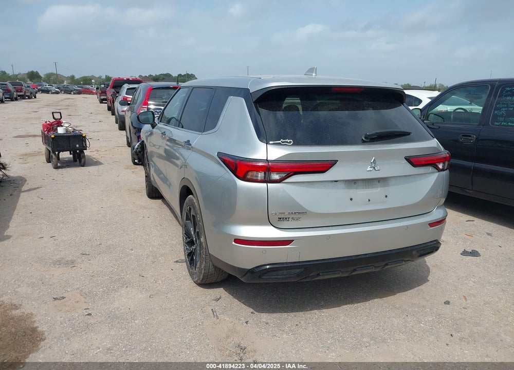 2022 MITSUBISHI OUTLANDER BLACK EDITION 2WD/SE 2.5 2WD/SE LAUNCH EDITION 2WD VIN: JA4J3UA87NZ073919