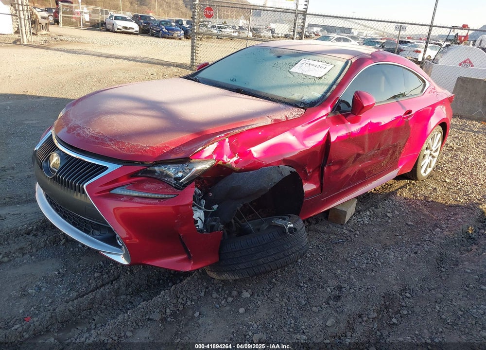 2015 LEXUS RC VIN: JTHSE5BC8F5001731