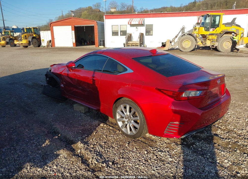 2015 LEXUS RC VIN: JTHSE5BC8F5001731