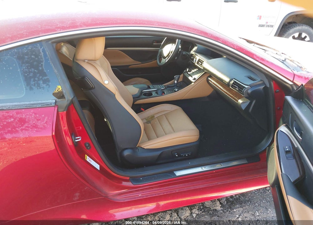 2015 LEXUS RC VIN: JTHSE5BC8F5001731